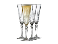 Lyngby Glas, Krystal, Melodia, Champagne, 16 cl. 