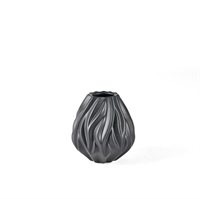 Morsø Flame Vase, sort, 15 cm