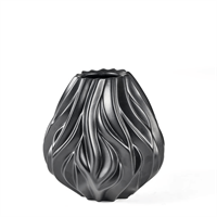 Morsø Flame Vase, sort, 23 cm