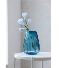 Bitz Kusintha vase,  22 cm. Blå